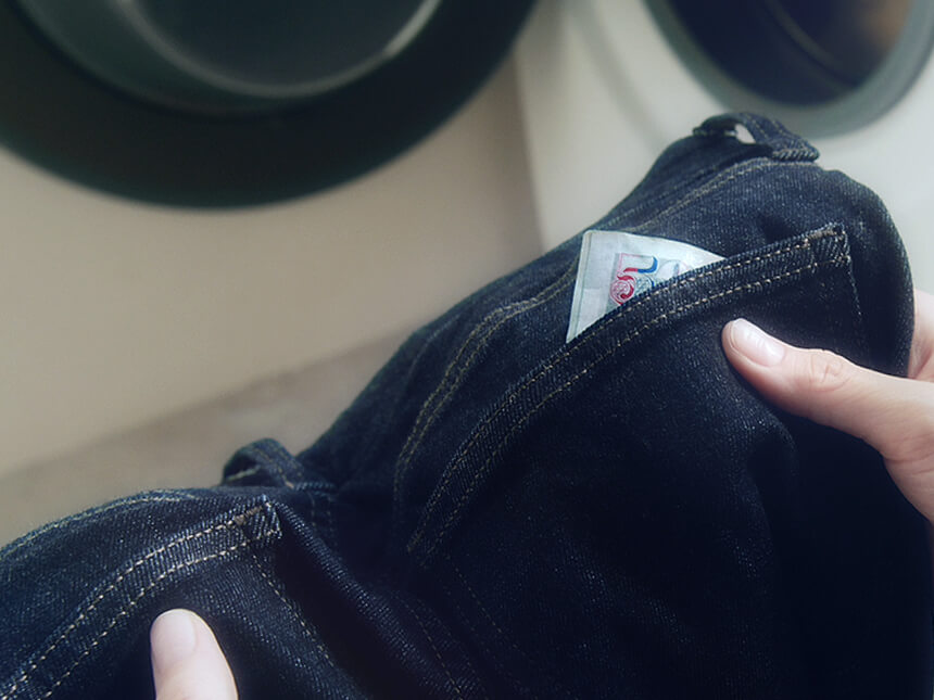 Just like finding money in a washed pair of jeans